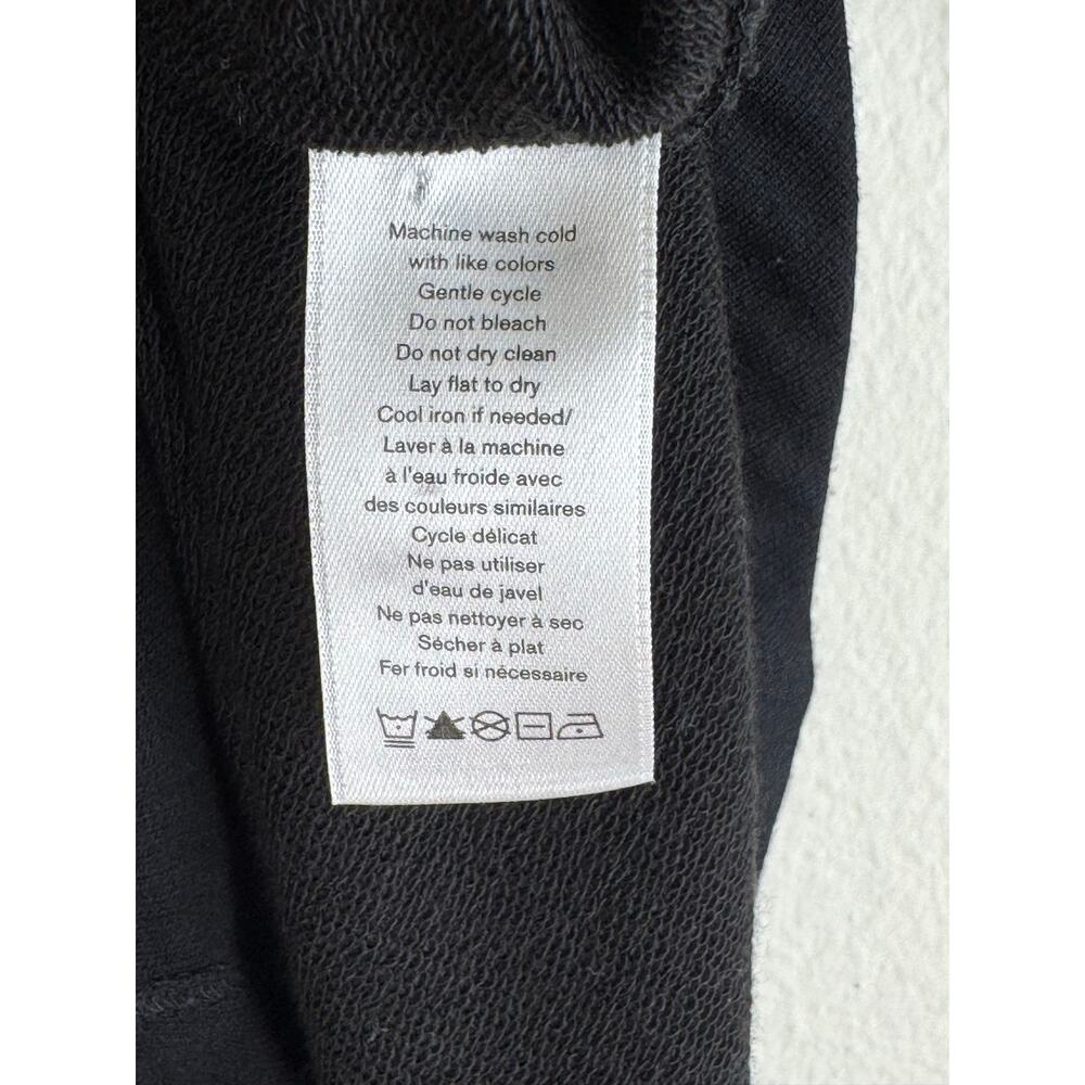 rag & bone Phoenix Vee Jersey V Neck Tee Black M - Picture 13 of 14